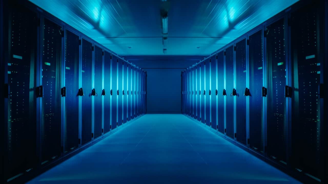 servers aligned in a data center | ANSITIA-942 Standard